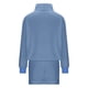 thumbnail image 5 of Conjunto de sudaderas y pantalones cortos de ocio para mujer, conjunto de 2 piezas a juego, traje de chándal, 5 of 8