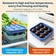 thumbnail image 5 of Soccer Ball Silicone Ice Ball Mold with Lid, Sphere Ice Cube Maker for Whiskey, Cocktails & Drinks, Reusable Football Shaped Ice Tray, 5 of 7