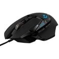 thumbnail image 1 of Logitech G502 X Wired Gaming Mouse - LIGHTFORCE hybrid optical-mechanical primary switches, HERO 25K gaming sensor, compatible with PC - macOS/Windows, 1 of 11