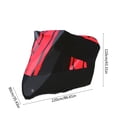 thumbnail image 3 of Funda para motocicleta de aluminio con protección térmica contra el sol y los rayos UV, impermeable, para uso en interiores y exteriores durante todo el año., 3 of 6