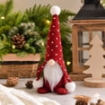 thumbnail image 5 of YingYouFu Christmas Gnome Figurine, Faceless Forest Gnome Doll Ornament, Plush Scandinavian Tomte for Holiday Mantel Shelf Tabletop Decoration, 5 of 7