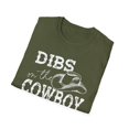thumbnail image 5 of Dibs On The Cowboy, Gildan Unisex Softstyle T-Shirt, Graphic Tee, S-3XL, 5 of 5