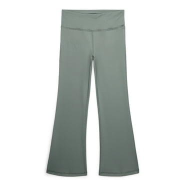 Athletic Works Girls' Active Flare Leggings, Sizes 4-18 & Plus