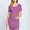 Hot Pink, variant on Frwgonr Maternity Dresses Black Bodycon Summer Dresses Casual Pregnancy Dress S-XL