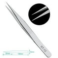 thumbnail image 1 of 1pc Precision Stainless Steel Anti-static Tweezers Electronic Phone Repair Tool, 1 of 7