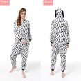 thumbnail image 4 of Pijamas siameses de dibujos animados, pijamas de franela para otoño/invierno, camisón de felpa con dálmatas, ropa para el hogar, 4 of 6