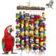 thumbnail image 5 of Extra Large Bird Parrot Chewing Toy-Multicolored Natural Wooden Blocks Bird Tearing Toys Suggested for Macaws Cockatoos,African Grey and a Variety of Amazon Parrots(X- Large), 5 of 5