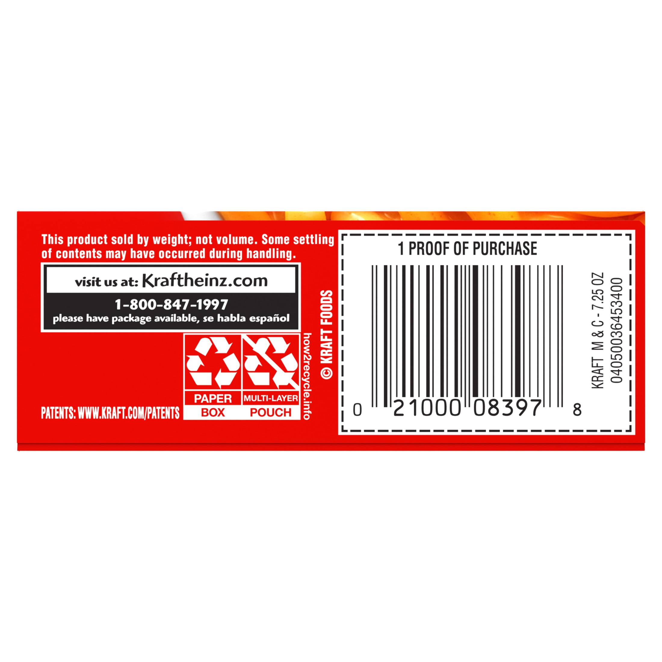 Kraft Pizza Flavored Mac & Cheese Macaroni and Cheese Dinner, 7.25 oz Box