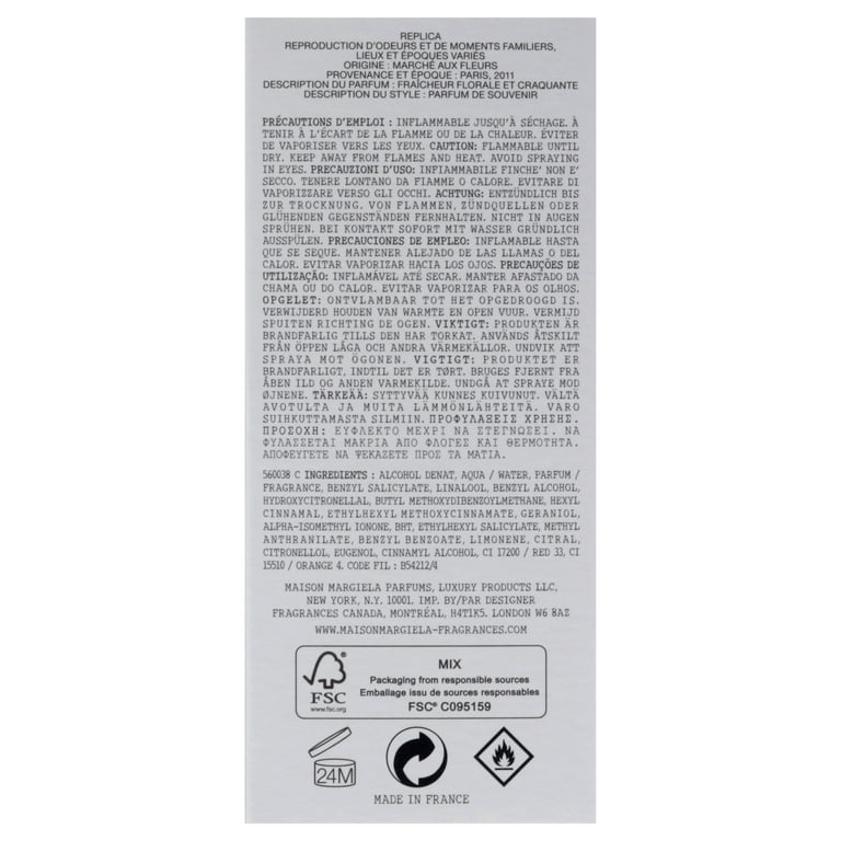 REPLICA Flower Market, Eau de Toilette by Maison Margiela
