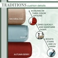 thumbnail image 5 of Hanover Traditions 4-Piece Patio Set with Cast-Top Coffee Table, Crescent Sofa and 2 Cushioned Rockers in Tan, 5 of 13