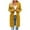 #0348-Yellow, variant on Uootdi Long Cardigan Sweaters for Women Button Down Stylish Cable Knit Sweater Coats Soild Color Maxi Open Front Cardigan Sweater Outerwear Gift