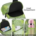 thumbnail image 3 of Nordic Style Sling Backpack for Essentials with Colorful Geometric Print, Lightweight Travel Hiking Daypack for Women, 3 of 6