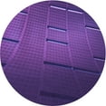 thumbnail image 1 of Ahgly Company Indoor Square Patterned Jasmine Purple Area Rugs, 3' Square, 1 of 6