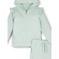 thumbnail image 5 of Little Star Organic Toddler Girl 2Pc Full Zip Hoodie & Slim Jogger Set, Size 12M-5T, 5 of 8