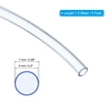 thumbnail image 2 of Tubería flexible de vinilo transparente Uxcell, manguera de agua para sistemas de ósmosis inversa, filtros de agua 3/16" x 9/32" x 5 pies, 2 of 7