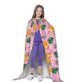 thumbnail image 4 of Honeii Fruit Print Poncho Cape, Cloak Coat, Snuggly Hooded Wearable Blanket, Hooded Cape For Teenagers,Halloween Costumes-Medium, 4 of 7