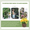 thumbnail image 4 of Shisuyan Creative Flower Pot Barrel Planter Multi Cloth 1Pcs 3.93X3.93X7.86in, 4 of 8