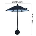 thumbnail image 2 of Chanana Magnetic Retractable Phone Umbrella – Compact Sunshade with UV Protection, Black, 2 of 8
