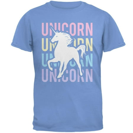 Indigo Mens Shirt - Unicorn Stacked Repeat Mens T Shirt