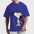 thumbnail image 4 of Camiseta de verano 2024 nueva para hombre, con estampado de Snoopy de Disney, informal, holgada, para fitness callejero, de gran tamaño y alta calidad, 4 of 5