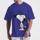 thumbnail image 4 of Camiseta de verano 2024 nueva para hombre, con estampado de Snoopy de Disney, informal, holgada, para fitness callejero, de gran tamaño y alta calidad, 4 of 5