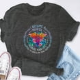 thumbnail image 6 of EcoLoom I Became Nurse Because Your Life Is Worth My Time Short Sleeve Unisex T Shirt, 6 of 6