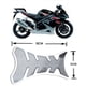 thumbnail image 2 of 10 Uds. Adhesivo Universal Resina para Motocicleta Pegatina Protectora Almohadilla Tanque Y Gas Color, 2 of 6