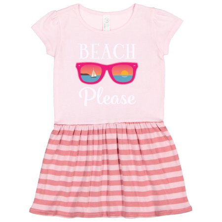 

Inktastic Beach Please Sunglasses Gift Gift Toddler Girl Dress