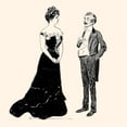 thumbnail image 2 of Gibson, Charles Dana 15x15 White Modern Wood Framed Museum Art Print Titled - Yes, Dearest, 2 of 4