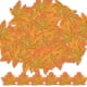 thumbnail image 5 of 50Pcs Fall Artificial Maple Leaves Fake Fall Maple Leaves For Thanksgiving Halloween Faux Autumns Maple Leaves For Wedding Party Harvests Season, 5 of 6