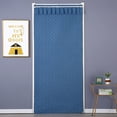 thumbnail image 5 of Thermal Insulated Door Curtain 90x200cm, Windproof, Waterproof, Soundproof, Cotton Lined for Winter, Energy-Saving, Easy Installation with Handle Design, Door Cover for Cold & Heat Protection, 5 of 5