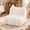 Beige, variant on Ktaxon Kids Sofa with Wooden Frame, Teddy Velvet Toddler Accent Chair with Ombre Backrest, Curved Design for Playroom or Bedroom White