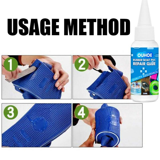Pegamento adhesivo de reparación Flexible de 30ml sellador impermeable para reparación de piscinas para juguetes inflables de PVC ANGGREK Otros