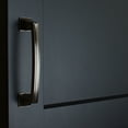 thumbnail image 2 of GlideRite 3-3/4 in. Center Classic Base Pull Cabinet Hardware Handle, Satin Pewter, 2 of 5