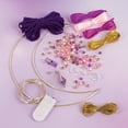thumbnail image 3 of Make It Real Diy Lunar Dream Catcher Craft Kit 130 Pieces, 3 of 8