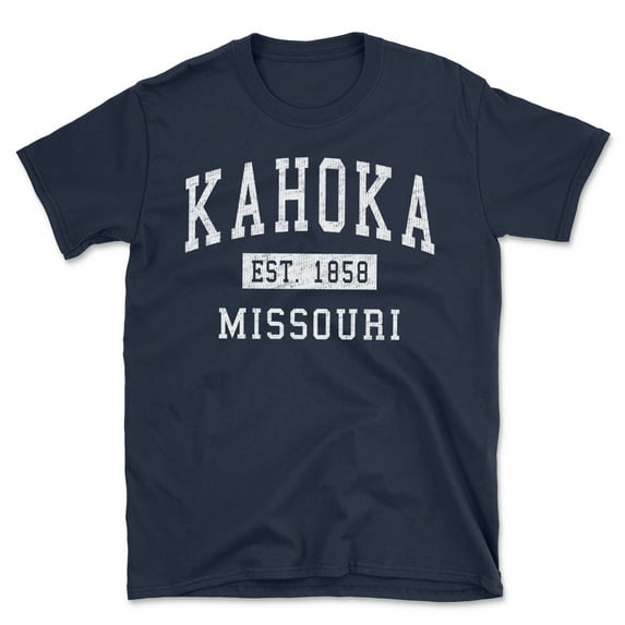 Kahoka Missouri Classic Established Men's Cotton T-Shirt