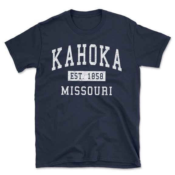 Kahoka Missouri Classic Established Men's Cotton T-Shirt