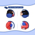 thumbnail image 5 of Microbead Roll Pillow 15"x6", Cylinder Bolster Cushion for Office Nap Desk Sleeping, Foam Bead Neck Waist Support Pillow for Travel Home Sofa, 5 of 5