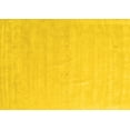 thumbnail image 1 of Ahgly Company Machine Washable Indoor Rectangle Solid Yellow Modern Area Rugs, 2' x 3', 1 of 4