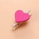 thumbnail image 4 of 50 Uds Mini Clips de madera pinzas para la ropa Clips artesanales con corazones para decoración del Día de San Valentín para fiesta de boda, 4 of 8
