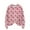 Pink, variant on WTOBBY Women's Christmas Print Knit Sweater, Long Sleeve Pullover with Holiday Designs, Cozy and Fashionable for Seasonal and Casual Wear,Dark Green L