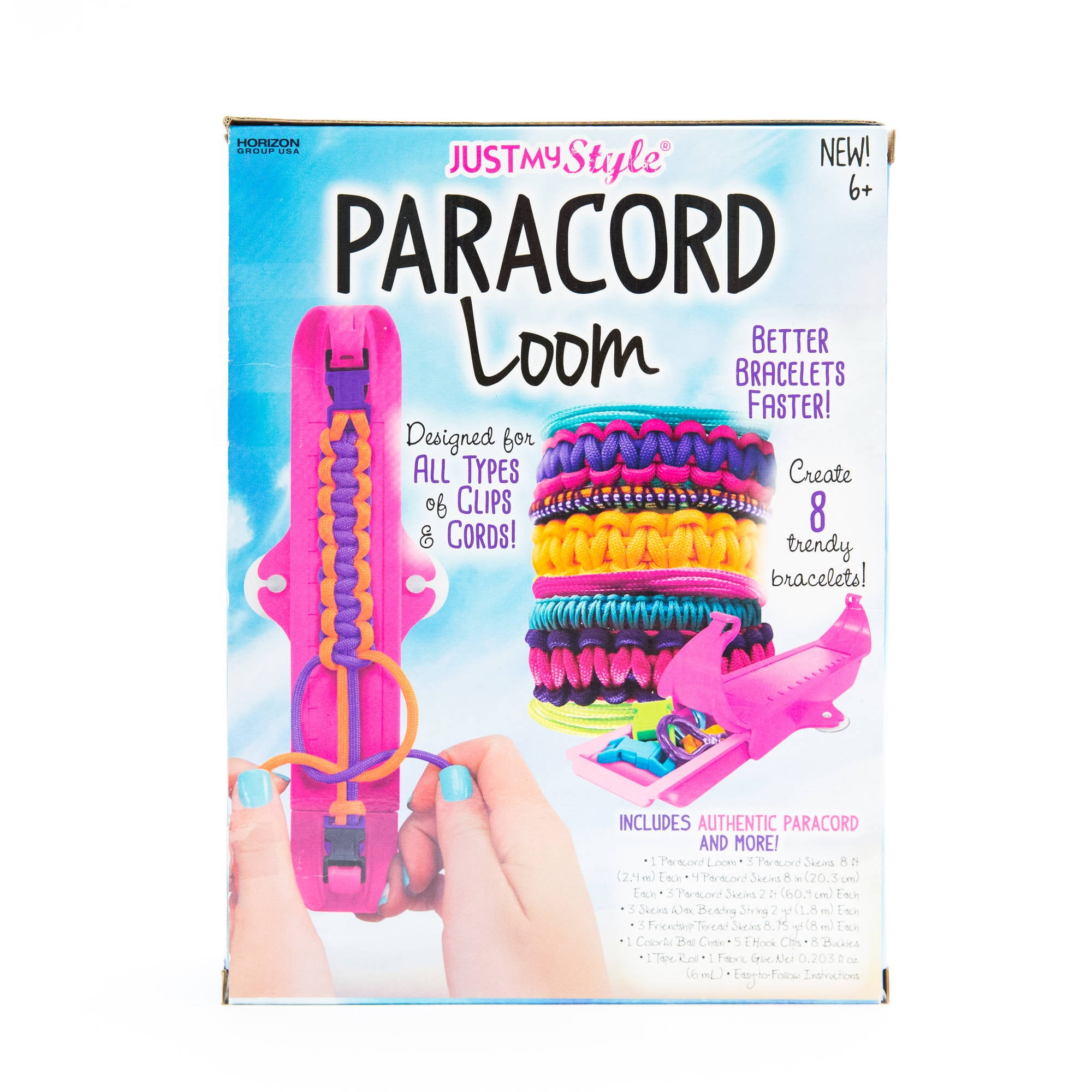 Horizon Group Just My Style Paracord Loom Bracelet Kit, 1 Each