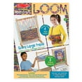 thumbnail image 1 of Melissa & Doug Wooden Multi-Craft Weaving Loom Kit- - MD9381, 1 of 2