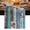 Blue, variant on Rustic Star Farm Table Runner 72 Inches Long, American Country Berry Wood Grain Kitchen Coffee Dining Table Decoration for Home Party Birthday Wedding Home Decor 13x72 Inches