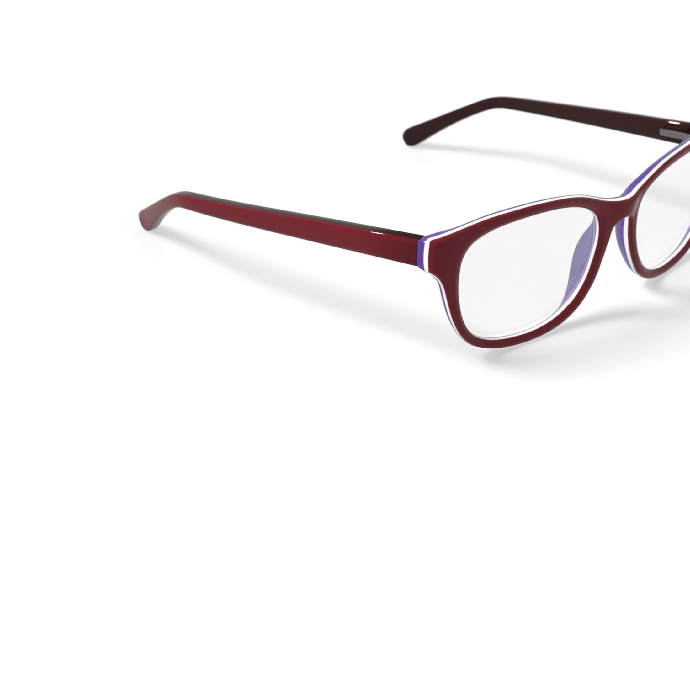 Walmart Youth FM17198 Square Prescription Eyeglasses with Case, Pink