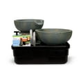 thumbnail image 2 of Aquascape 19 inch / 21 inch Dia (49/52 cm) Spillway Bowl and Basin Kit Outdoor Fountain, Patina, 2 of 6