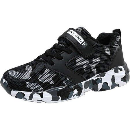

Kids Sneakers for Boys Running Shoes Lightweight Breathable Walking Shoes