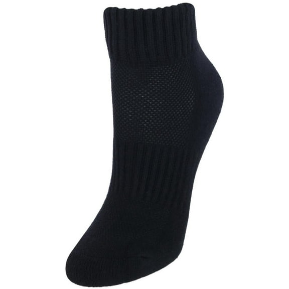 CTM  Cotton Blend Arch Support Ankle Sock (Pack of 3) (Women)
