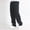 Black, variant on Men's Casual Pants - Versatile Loose Fit Straight Leg Trousers for Everyday Style with Warm Inner Comfort and Modern Trend