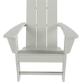 thumbnail image 3 of Palms Modern Folding Poly Adirondack Chair, 3 of 6